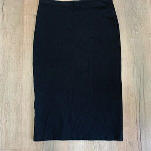 Elegant Black Women's Pencil Skirt